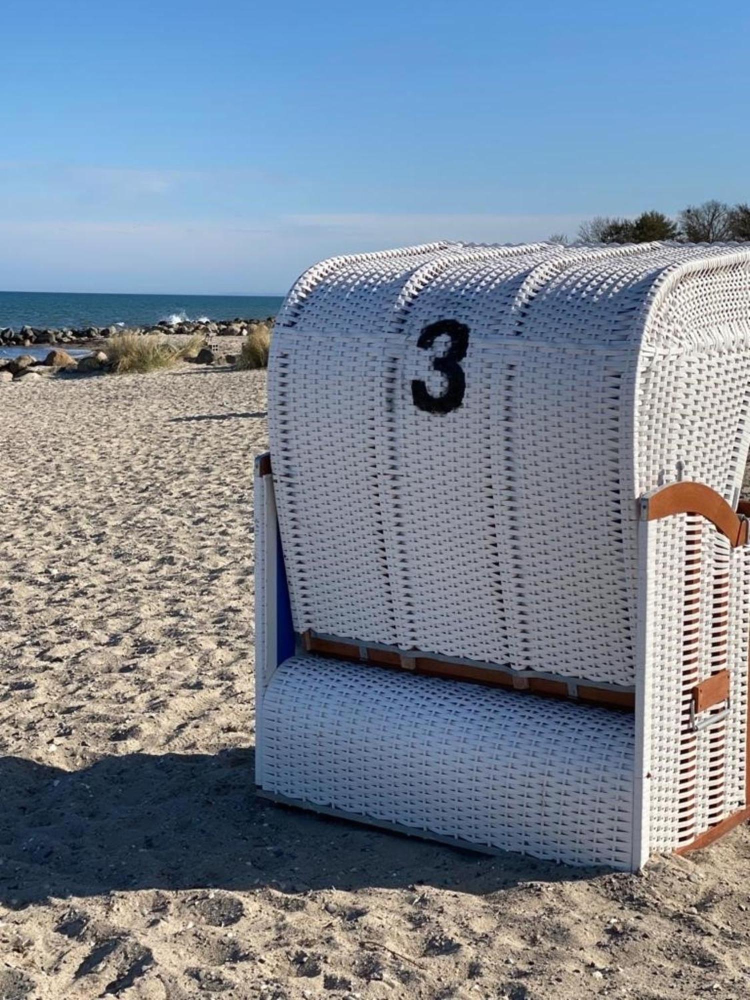 Ferien Am Strand, Urlaub An Der Ostsee Ferienwohnung Am Strand In Der Naehe Der Schlei, Umgebung Von Kappeln U Damp Brodersby-Goltoft Buitenkant foto